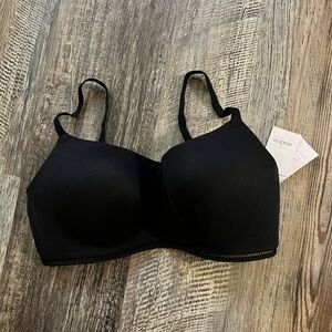 Auden Black Balconette Wirefree Bra
